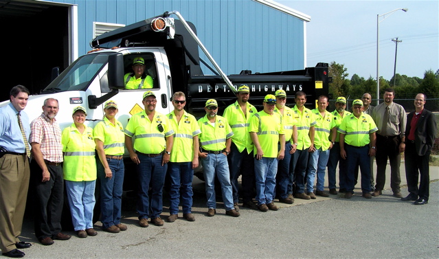 Metcalfe Khd Barn Lucky Recipient Of Kytc Dump Truck On