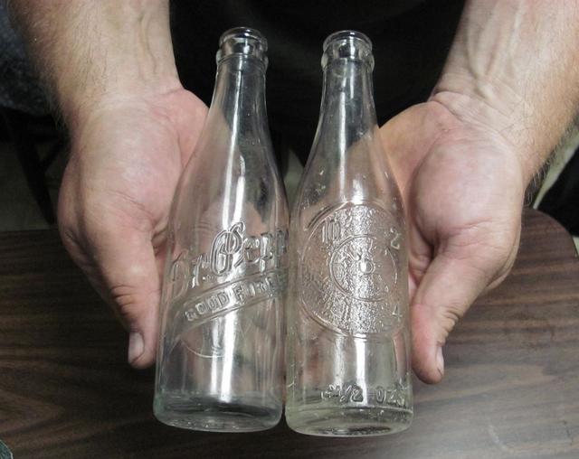 Old dr pepper bottles 10 2 4